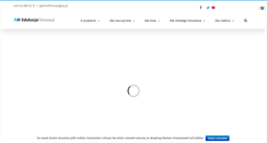 Desktop Screenshot of edukacjafilmowa.pl